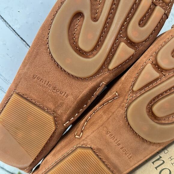 Gentle Souls Mateo Suede Driver Penny Loafer Size 8.5 - Picture 12 of 12